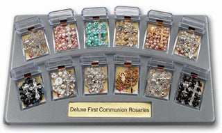 First Communion Rosary Display
