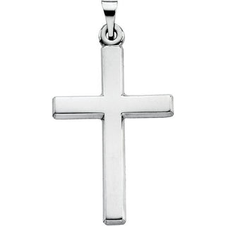 Platinum Cross Pendant 