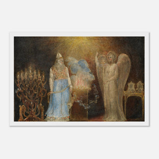 Angel Appearing to Zechariah Framed Print - view 3