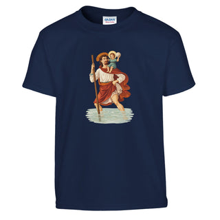 St. Christopher and Child Kids T-Shirt - view 10