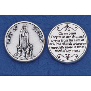 Bulk Italian Token - Lady of Fatima