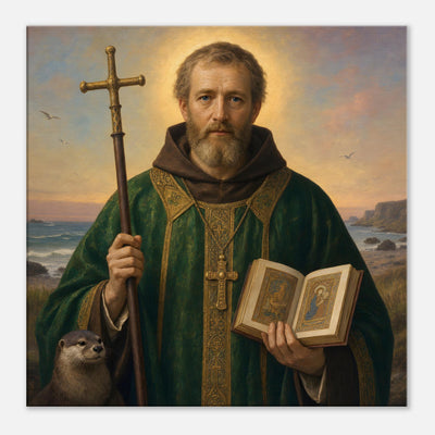 St. Cuthbert - Devotional Canvas