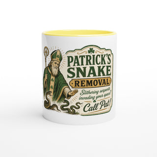 St. Patrick 'Snake Removal Service' 11 oz Mug