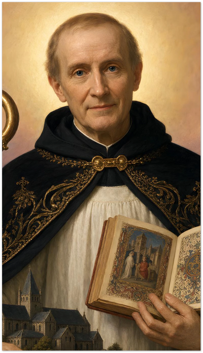 St. Gerard of Brogne Holy Cards