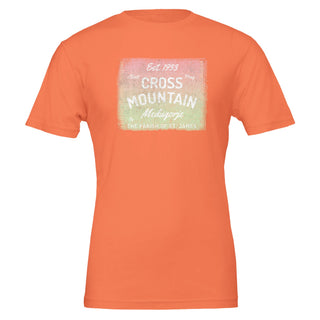 'Cross Mountain' Medjugorje Pastel T-Shirt - view 3