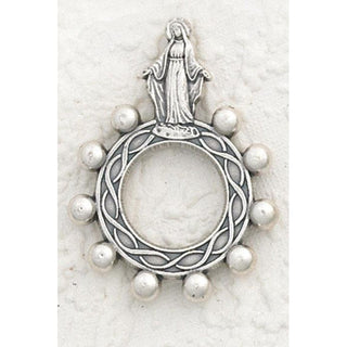 12-Pack - Lady of Grace Silhouette Finger Rosary