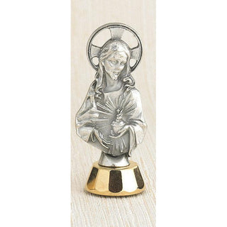 6-Pack - Sacred Heart Car Statue