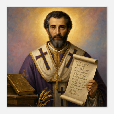 St. Gregory Nazianzen - Devotional Canvas