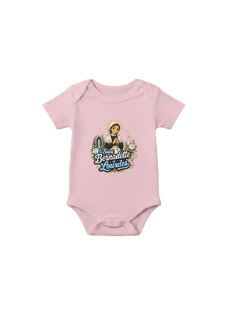 St. Bernadette of Lourdes Baby Onesie - view 6