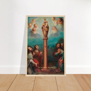 Our Lady Appearing to St. James Framed Print - view 25