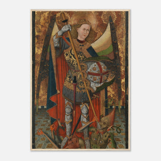 St. Michael the Archangel Gilded Framed Print - view 24