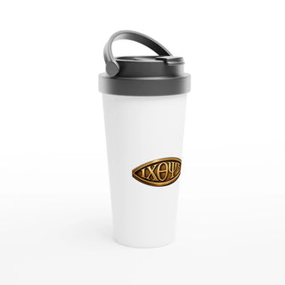Ichthys Gold Symbol Travel Mug - view 2