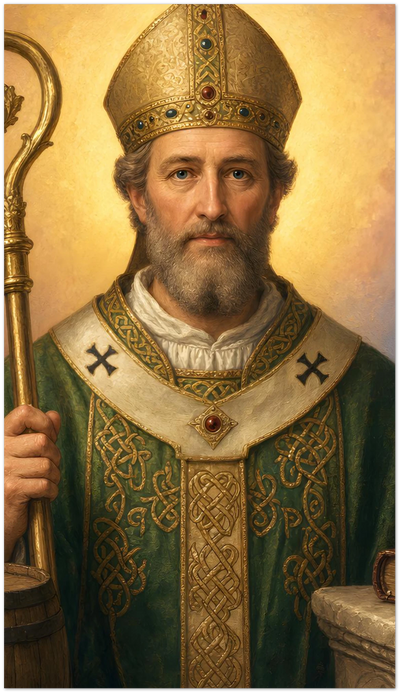 St. Arnulf of Metz Holy Cards