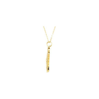 14K Yellow 1/4 CTW Natural Diamond Dove 16" Necklace