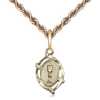 14kt Gold Communion Medal