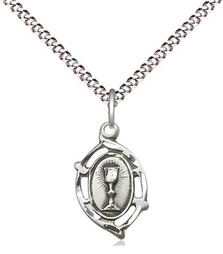 Sterling Silver Communion Medal Religious and Catholic Jewelry
