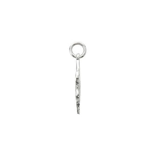 14K White Pink Pourri Pendant