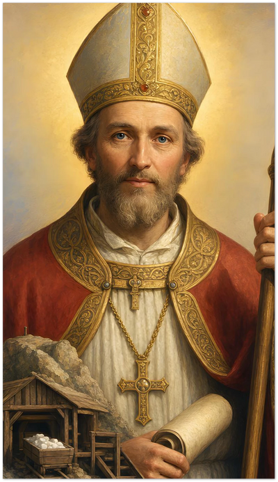 St. Rupert of Salzburg Holy Cards