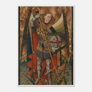 St. Michael the Archangel Gilded Framed Print - view 10