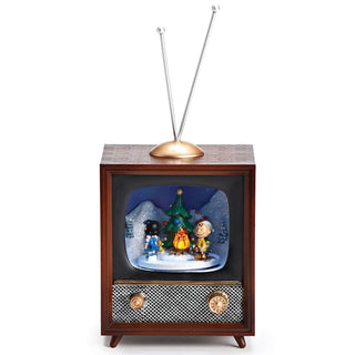 5-Inch Lighted Musical Tv Peanuts Campfire Rotating Characters