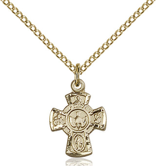 Gold-Filled 5-Way Pendant