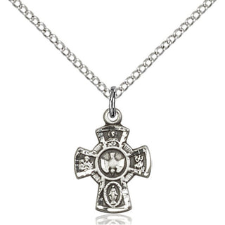 Sterling Silver 5-Way Pendant