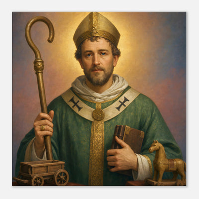 St. Claudius of Besançon - Devotional Canvas