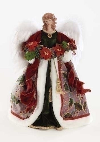 16" Wine Angel Treetopper