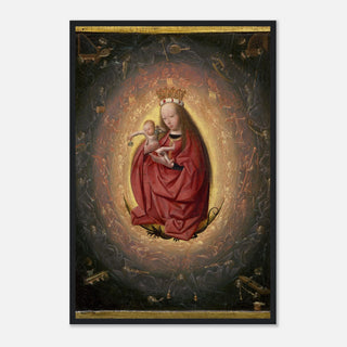 Madonna and Child on the Crescent Moon Framed Print - view 13