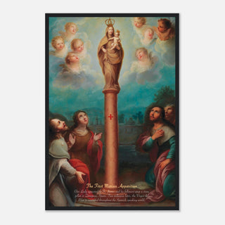 Our Lady Appearing to St. James Framed Print - view 13