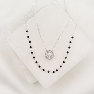 Blessings and Grace Necklace - Silver