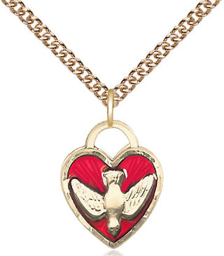 14kt Gold Filled Confirmation Medal Religious Jewelry Engraved Catholic Saint Jewelry