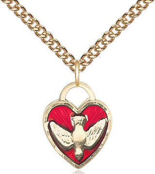 14kt Gold Confirmation Medal Engraved Catholic Saint Jewelry
