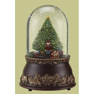Musical 7" 120Mm Tree With Train Dome