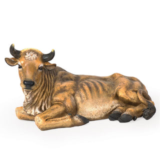 39-Inch Scale Color Ox Nativity # 15.5-Inch H X 27-Inch W