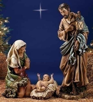 39-Inch Holy Family 3-Piece Set Color