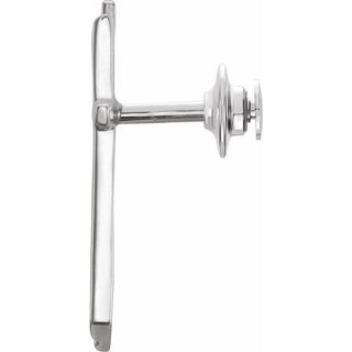 Sterling Silver Methodist Cross Lapel Pin