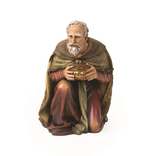39-Inch Scale Color Kneeling King 24-Inch For Nativity