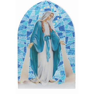 Our Lady Of Grace Liturgical Glass Stand