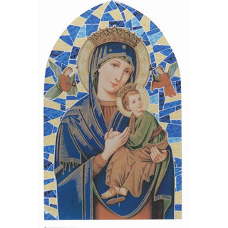 Our Lady Of Perpetual Help Liturgical Glass Stand