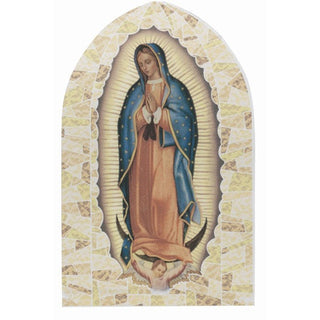 Our Lady Of Guadalupe Liturgical Glass Stand