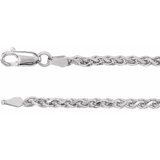 1.05 mm Diamond-Cut Wheat Chain 