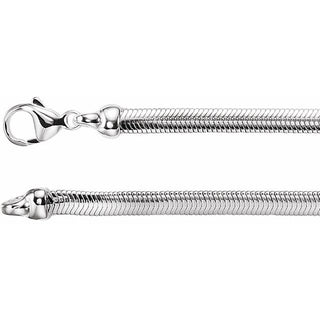 425 Mm Oval Snake Chain Ch271