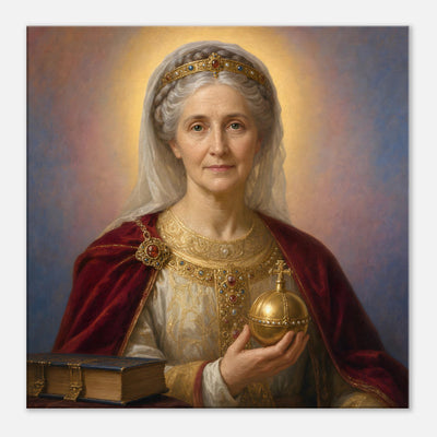 St. Adelaide of Burgundy - Devotional Canvas