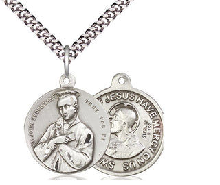 Sterling Silver Saint John Berchmans Pendant Necklace