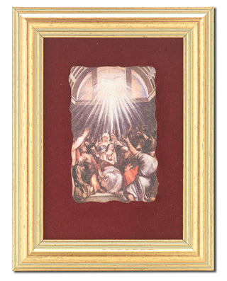 Pentacost Image Frescoe In 361R Frame