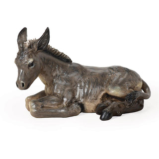 27-Inch Scale Color Donkey Nativity 13-Inch H