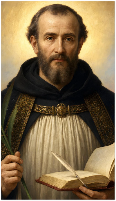 St. Abbo of Fleury Holy Cards