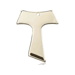 14kt Gold Filled Tau Cross Medal