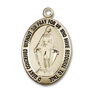 14kt Gold Filled Miraculous Medal